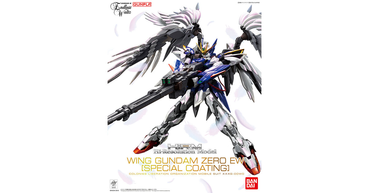 BANDAI GUNPLA HIRM 1/100 Wing Gundam Zero EW (Special Coating